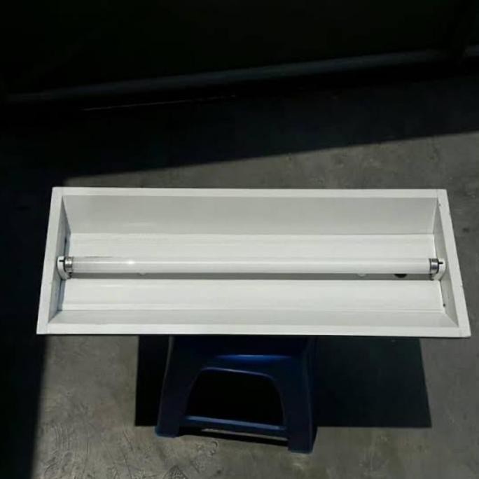 Lm Komplit Kap Lampu Tki 1X18 Watt Tki Led 1X8 Lampu Philips Led 8W 60Cm