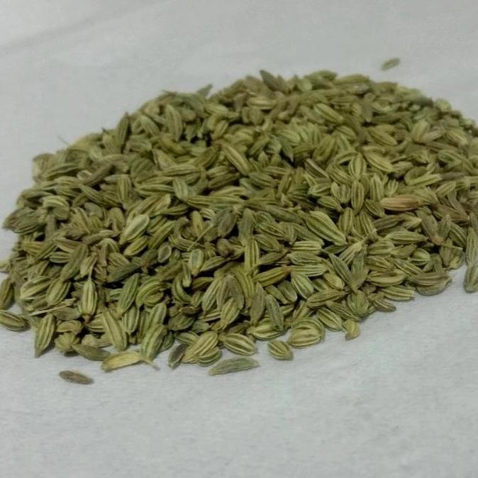 

Termantab] Fennel Seed Sonf Jintan Manis Premium warna hijau