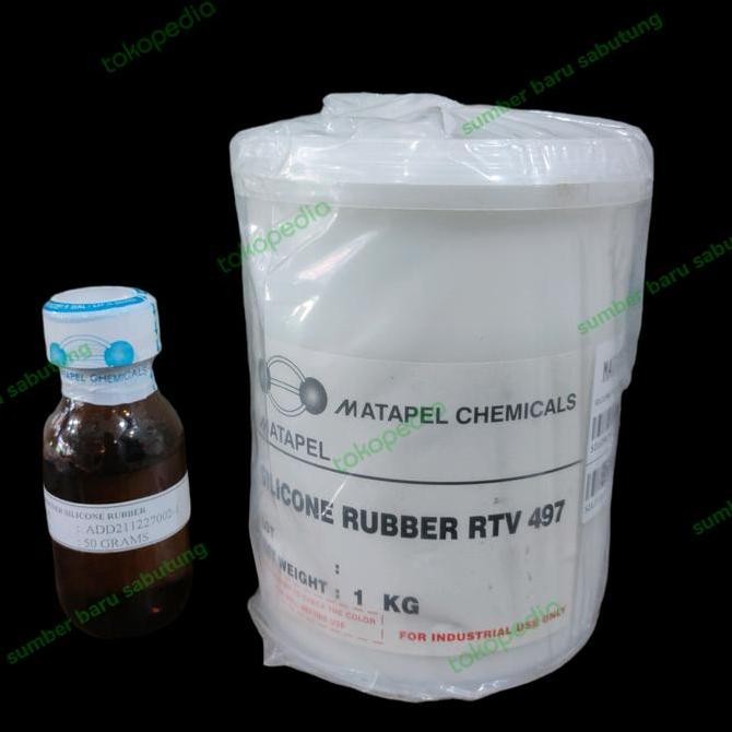 Ready stock] Silicon Rubber RTV 497 / Silicone rubber RTV 683 + katalis