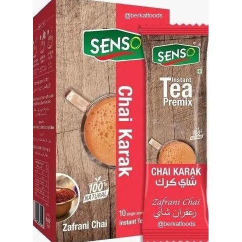 

{{{{{{] Instant Saffron Tea Senso India / Karak Chai Indian / Teh Susu Safron