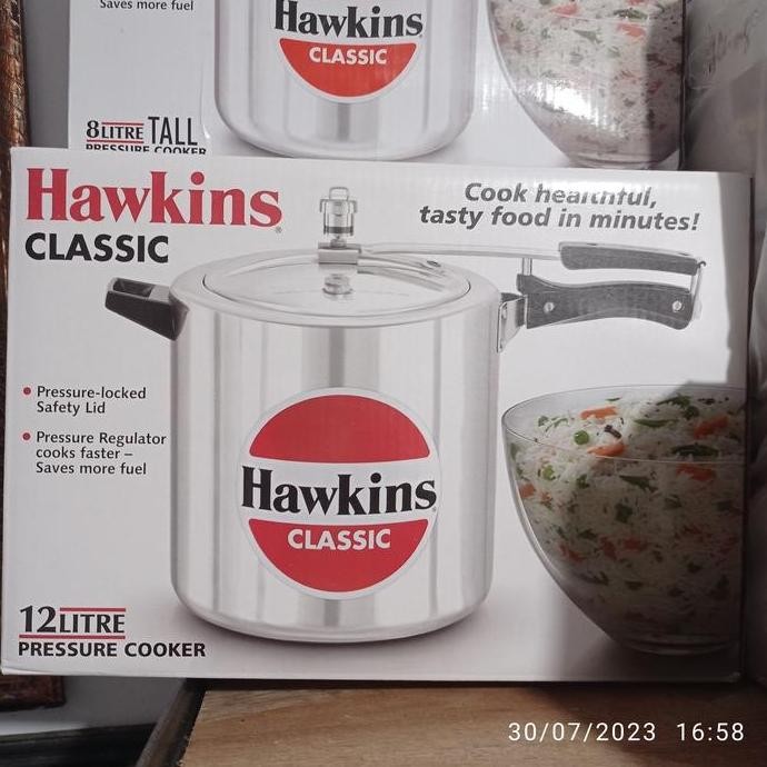 

<<<<<] HAWKINS PRESURE COOKER CLASSIC 12 LITER