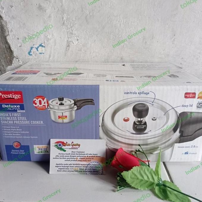 

=+=+=+] PRESTIGE PRESURE COOKER DELUXE ALPHA 3 LITER