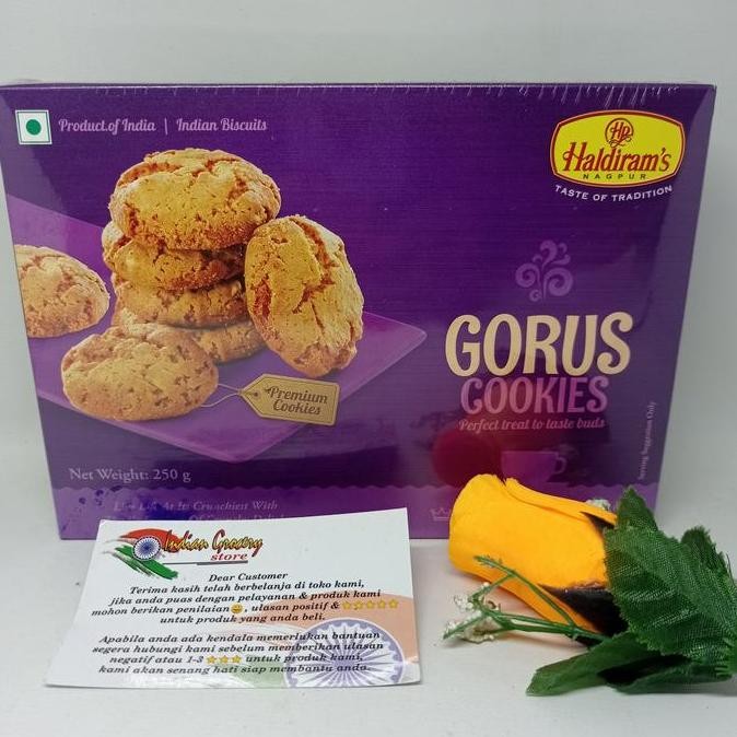 

yang dicari] HALDIRAM GORUS COOKIES 250 GR