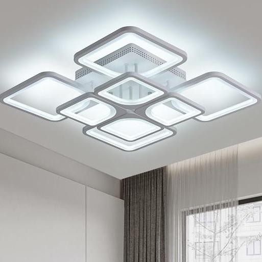 Sale Lampu Plafon Led Modern Lampu Hias Plafon 3 Warna Dengan Remote