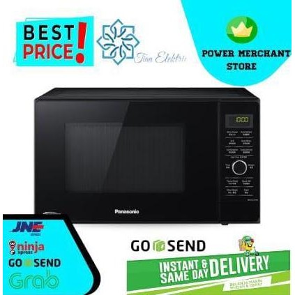 PANASONIC NN-GD37HB Black Inverter Microwave / Grill Oven Terlaris