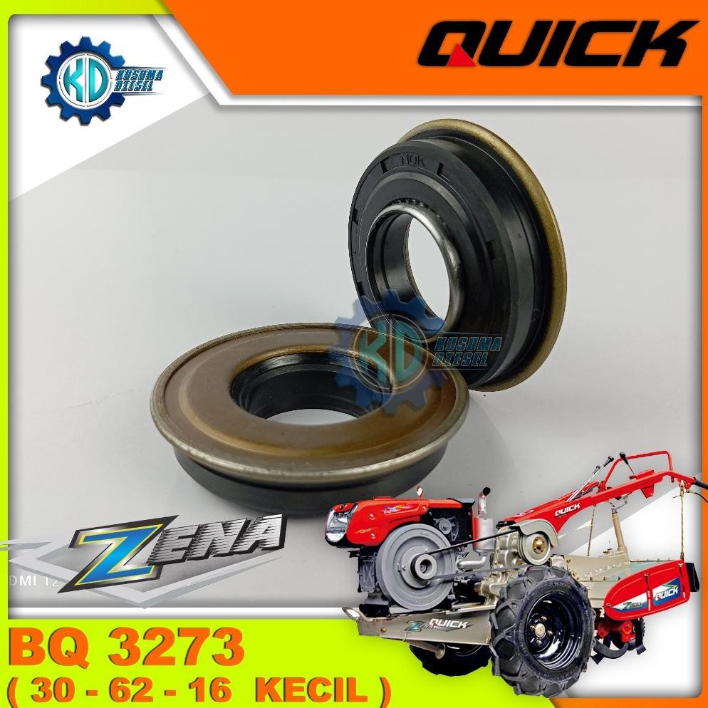 OIL SEAL BQ  3273 - 30.62.16 KECIL - SEAL RTH ROTARY ZENA - QUICK - TRAKTOR - SPAREPART TRAKTOR QUIC