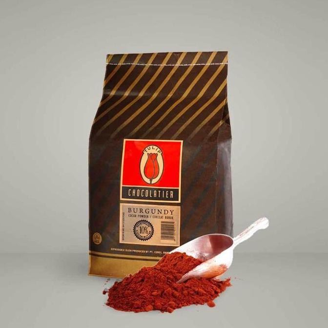

] Coklat Bubuk Tulip Burgundy Repack 250gr