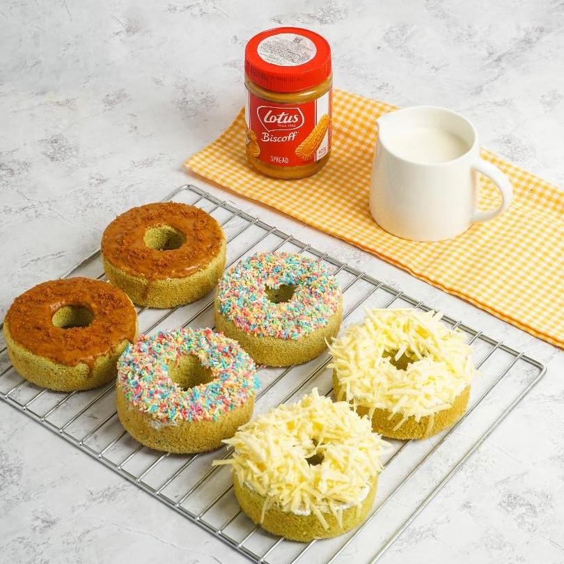 

Promoo!! Gluten Free & Less Sugar Donut Chiffon