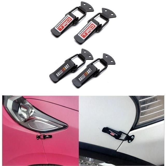 Penjepit Klip Bumper Mobil Motor Body Bodi Variasi Aksess - Klip Bemper Mobil 2 Pcs BESAR / KECIL *