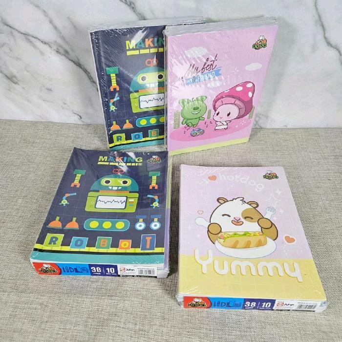 

SWG 10 Buku Tulis DoDo by Sidu isi 38 lembar/buku tulis murah grosir