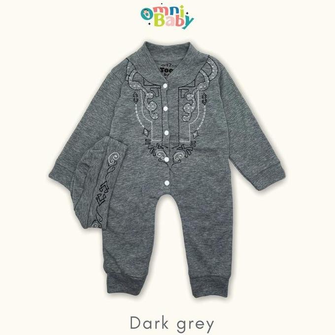 Jumpsuit Koko Bayi / Romper Panjang Koko Bayi/ Pakain Muslim Bayi Laki-Laki Sni