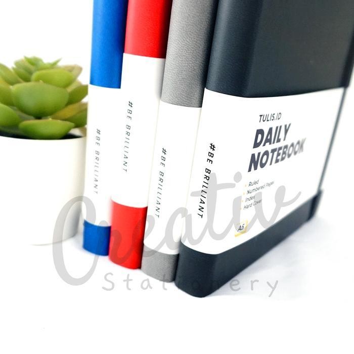 

SWG [Tulis.Id] Premium Daily Notebook A5 Hard Cover Buku Jurnal