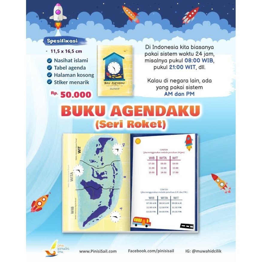 

SWG Buku Agenda (planner) Khusus Anak : AGENDAKU
