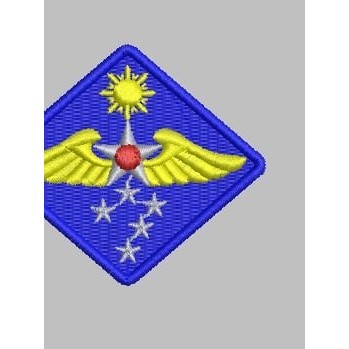 ISTUDIOS-70 PATCH BORDIR US WW2 ARMY AIR FORCE LOGO/EMBLEM AKSESORIS