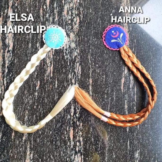 Milanberry Jepit Rambut Frozen Aksesoris Rambut Princess Elsa Anna