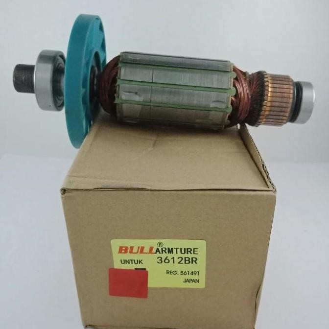 WM BULL Armature Angker 3612BR for mesin router trimmer profil makita