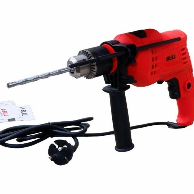WM Mesin bor impact BULL BL13ST 13mm set beton Bull