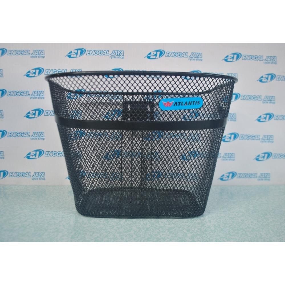 Keranjang Sepeda Plus Klem Besi Penyangga dan Baut - Keranjang Untuk Sepeda Dewasa Ukuran 20 - 24 - 