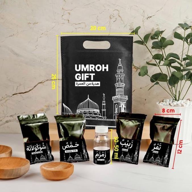 

[10 Pcs] Kemasan Oleh-Oleh Umroh & Haji / Tas Hadiah Umroh / Oleh-Oleh Umroh / Oleh-Oleh Haji / Fenham