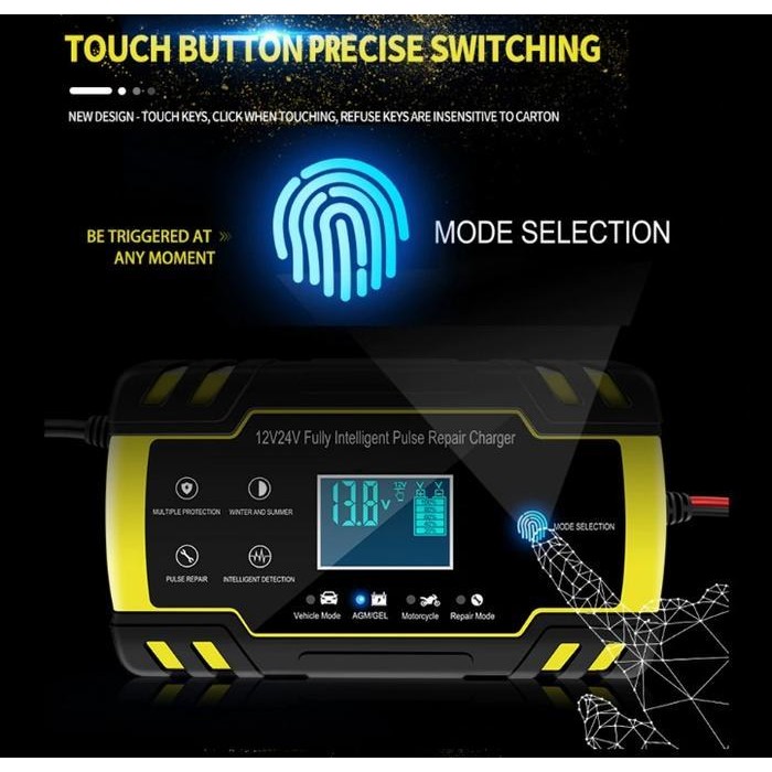 Charger Aki Cas Aki Charger Accu Alat Cas Aki Mobil Motor Premium Original Dan Terpercaya