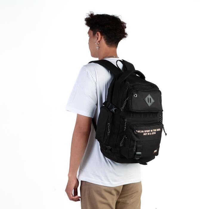 Geoff Max Official - Arlos Black | Tas Punggung | Backpack Ransel Sekolah Pria Wanita Original Dan T