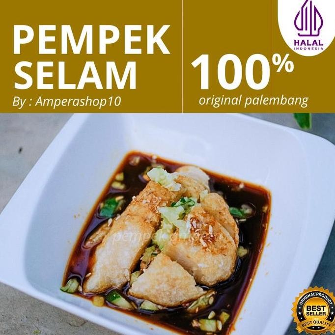 

Produk Baru!! Pempek Kapal Selam Telur Besar Frozen Food Palembang Asli