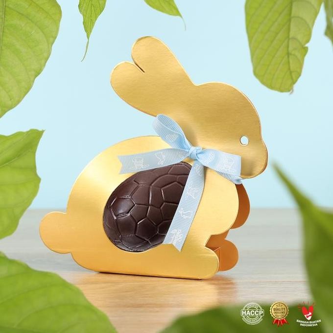 

Produk Baru!! Chocolate Monggo Easter Bunny Egg 40gr - Telur Paskah Coklat Kelinci Lucu