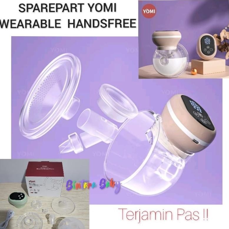 Sparepart Pompa Asi YOMI Wearable Handsfree Breast Pump Wireless / YOMI S 09  P09 Wearable Spare par