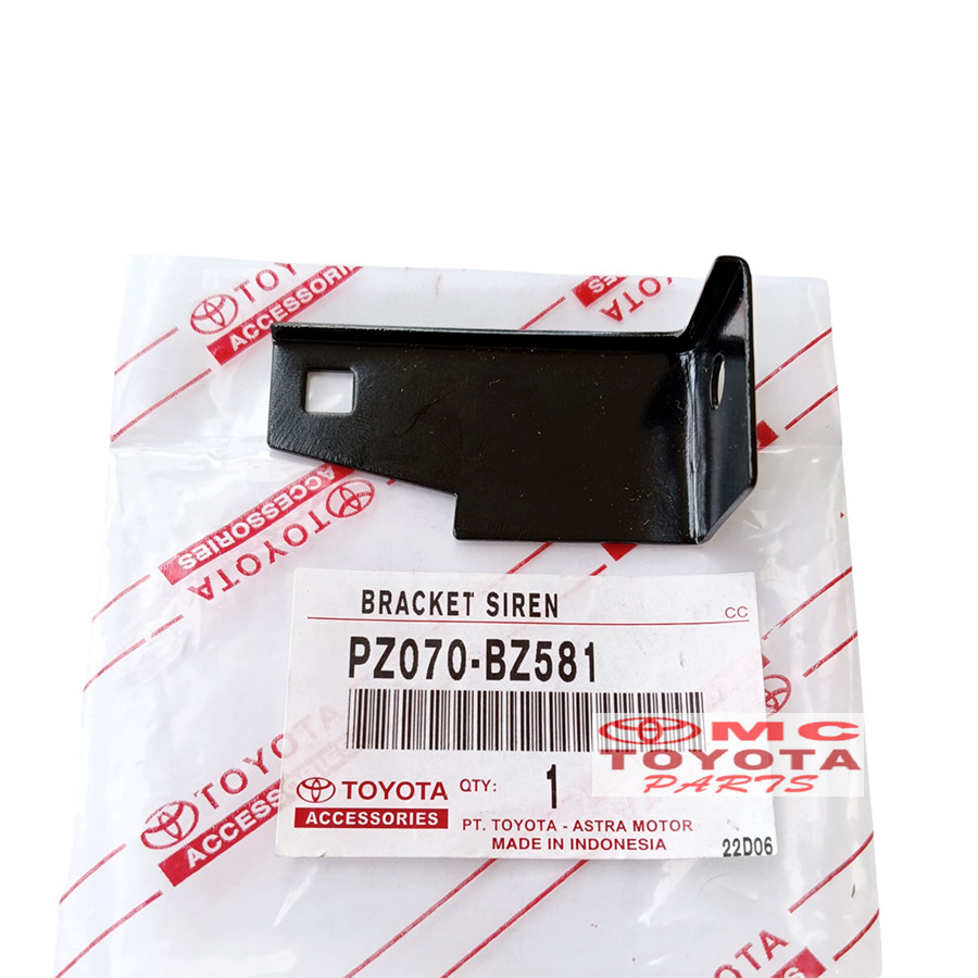 Bracket Sirene Toa Alarm Original Avanza Xenia 2011-2015 Ori PZ070-BZ581 Braket Sirene Toa Breket Si