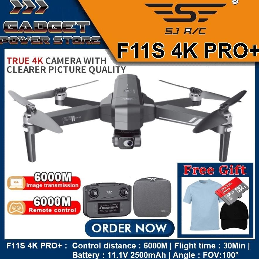 Terlaris Drone Sjrc F11S 4K Pro Plus 6Km Drone Gps 2-Axis Gimbal 4K Camera Self-Stabilized