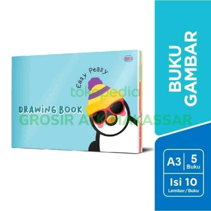 

Sp [Pack 5 Bk] Buku Gambar A3 Sidu / Buku Gambar A3 Sinar Dunia