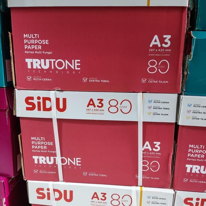 

Sp Kertas A3 80 Gram Sidu