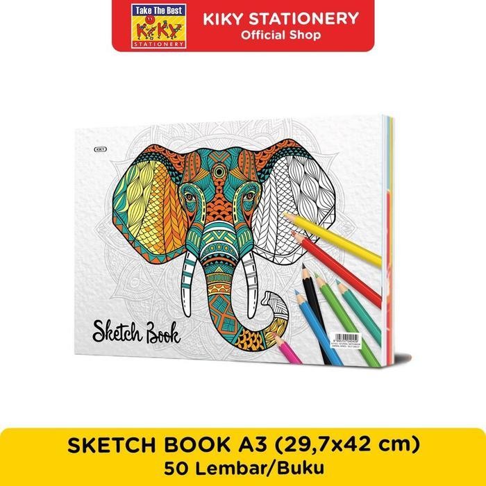 

Sp Buku Gambar Sketsa Sketchbook Besar - Kiky A3