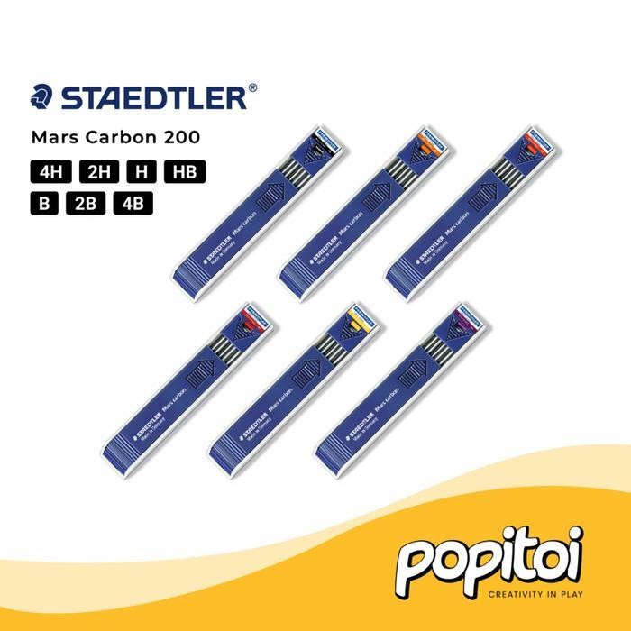 

Sp Staedtler Mars Carbon Lead Refill For 2.0 Mm Mechanical Pencil Isi Ulang Pensil Mekanik