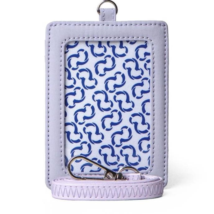 

Wallts Aiken Lilac Crinkle - Lanyard Name Tag Id Card Pria Dompet Kartu Hitam