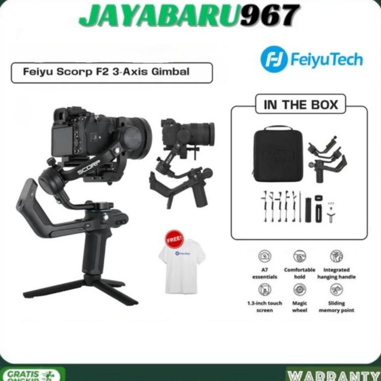 Terlaris Feiyu Tech Scrop F2 F4 Pro 3-Axis Handheld Stabilizer Gimbal