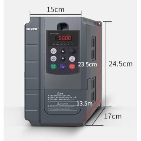 Ready | Inverter Shzk 11Kw 380V 3Phase 3P 15Hp Vfd Variable Frequency Drive Kualitas Premium