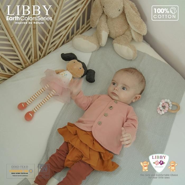 Bts Grosir || Libby Baby Earth Colour Series (( Lilo Skirt )) Celana Rok Bawahan Polos Warna |  Ukur