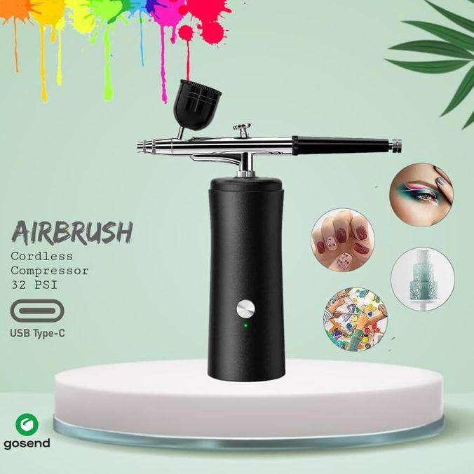 

Promo Mini Airbrush spray gun nail art cake body paint otomotif | air brush COD
