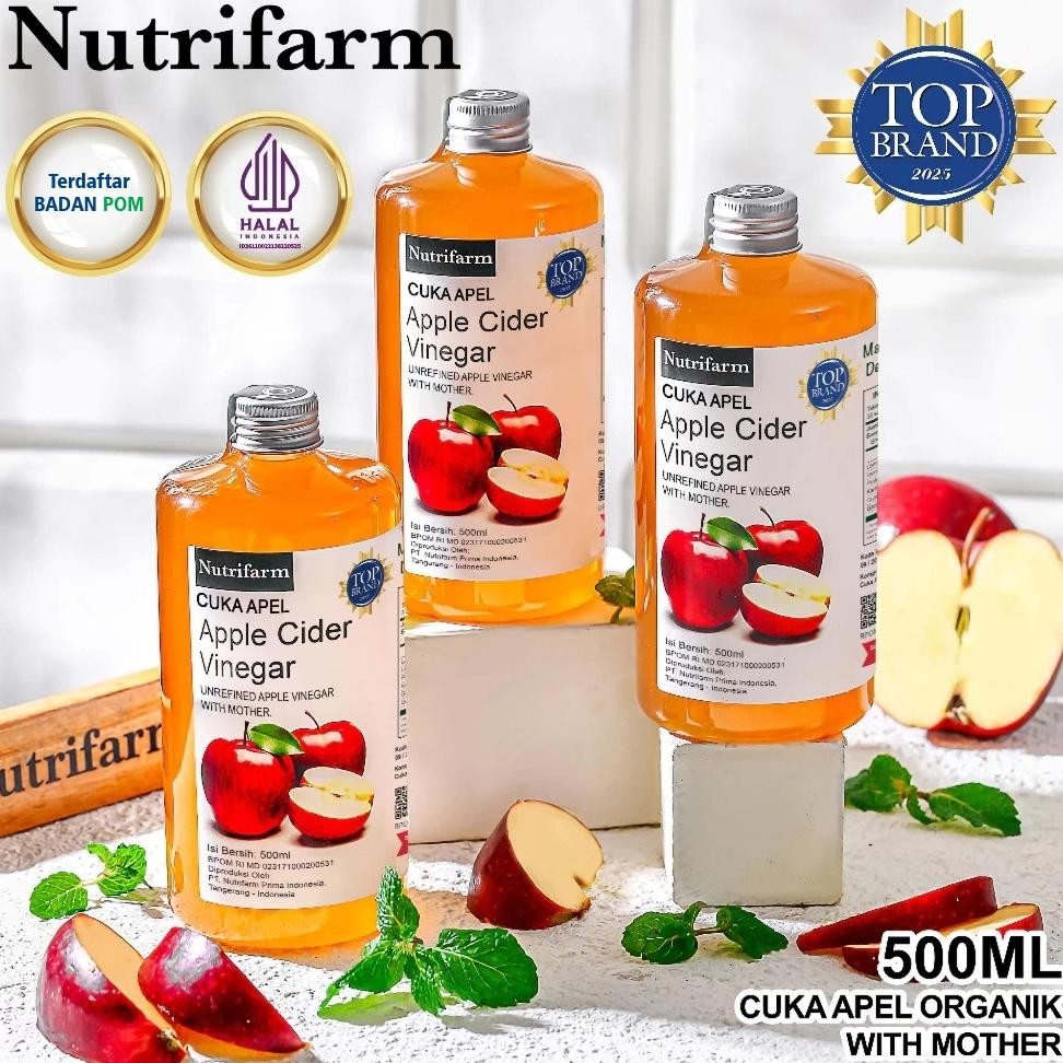

Cuka Apel Ml Bundle 3 Pcs Cider Vinegar With Mother