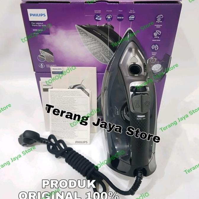 Setrika Uap Philips DST5040 Philips Steam Iron DST5040/80 Setrika Uap Terlaris