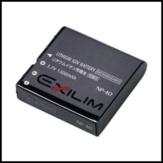 Ready - Battery Untuk Kamera Casio Batre Exilim Np-40 EX FC160 FC100 Baterai FC150 Z30 Z40 Z50 Z55 B