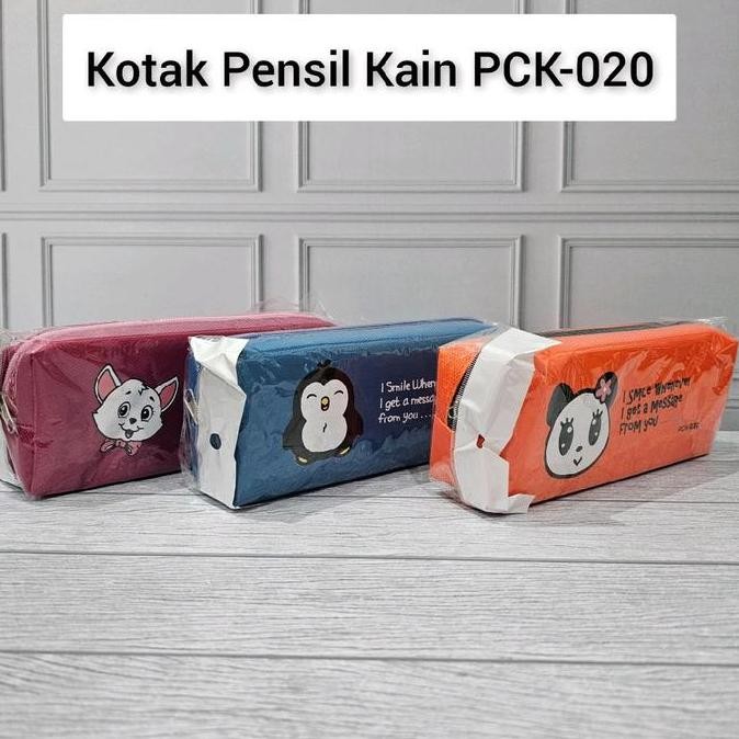 

><><><] Kotak Pensil Kain PCK-020, Tempat Pensil Kain Murah