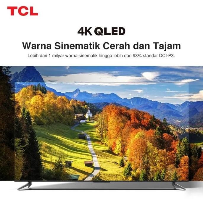 TERBARU - TCL 43Q6 50Q6 4K QLED SMART GOOGLE TV 43 50 INCH Q6 DOLBY VISION ATMOS