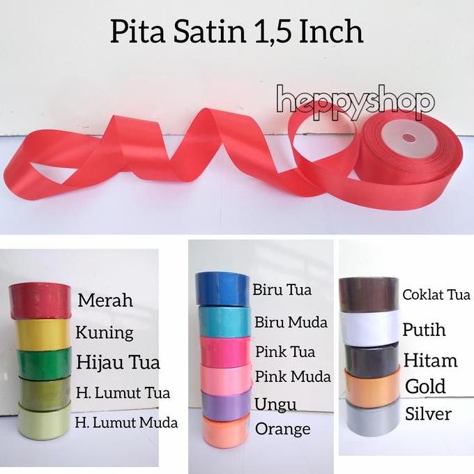 

] Pita Satin 1,5 inch (3,8 cm)