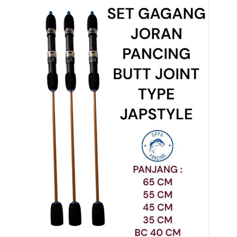 Gagang Joran Pancing Sutet Butt Joint Nugi