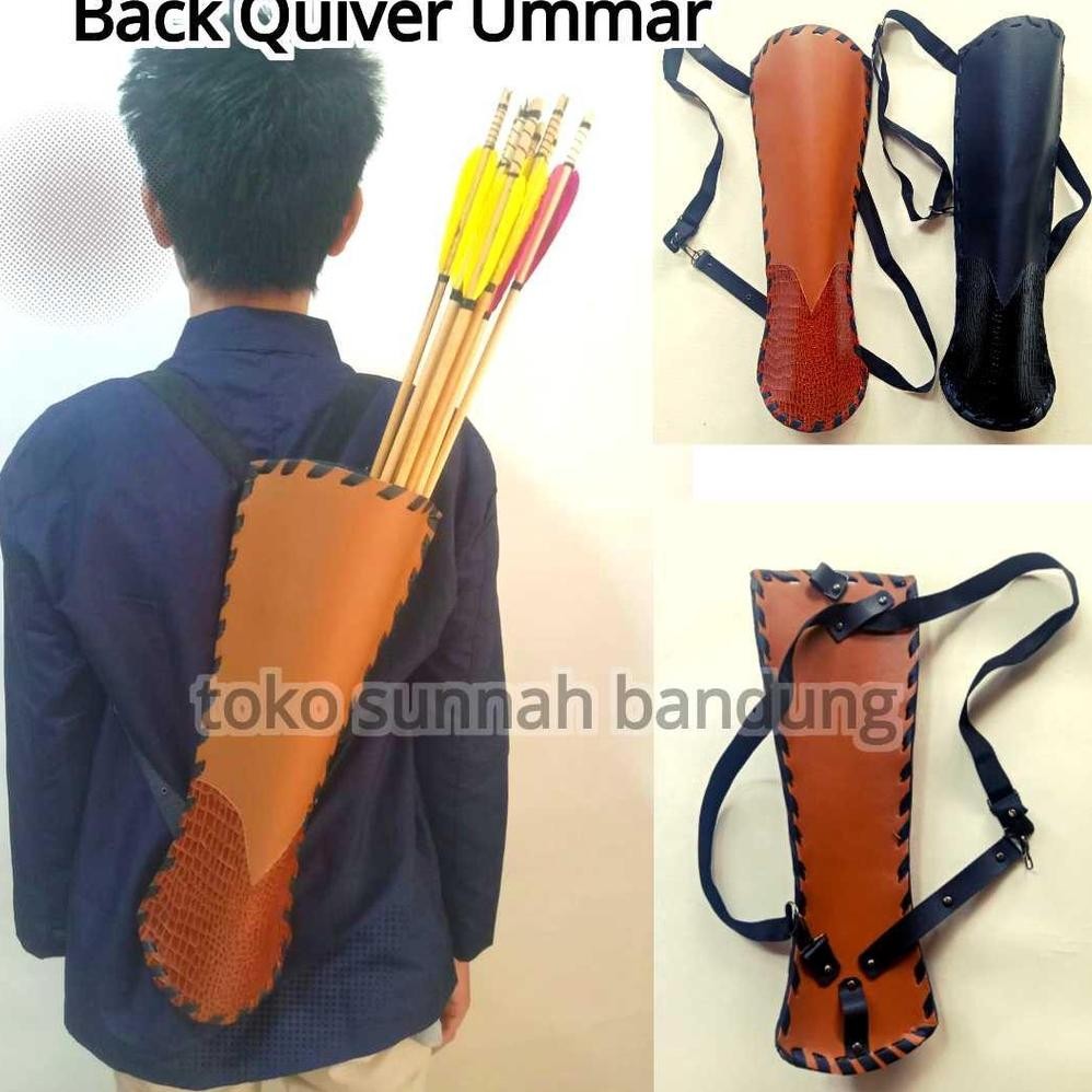 Back Quiver Ummar- Quiver Punggung Tebal Muat Banyak Nugi
