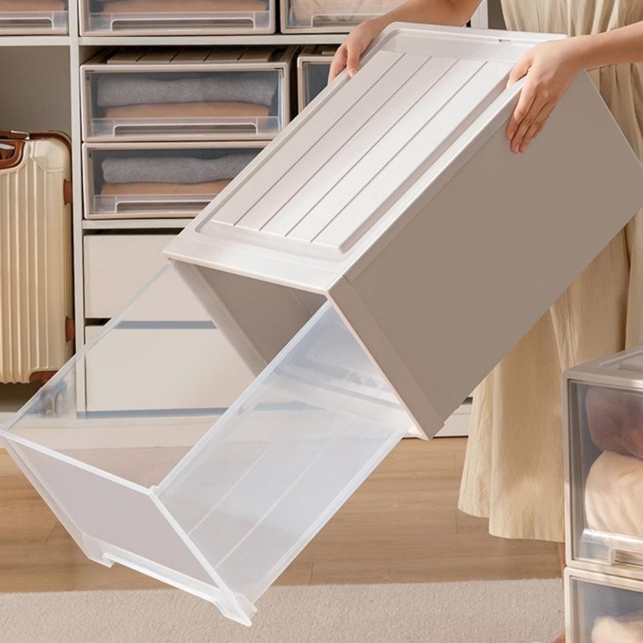 Penyimpanan Pakaian Box Dalaman Storage Box Rak Laci Serbaguna Pakaian Underwear Storage Box Kotak P