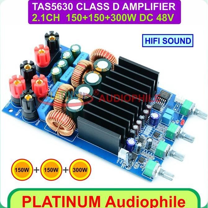 Promo TAS5630 Amplifier Class D 2.1CH 2x150W+300W TAS5630 Class D Amplifier COD