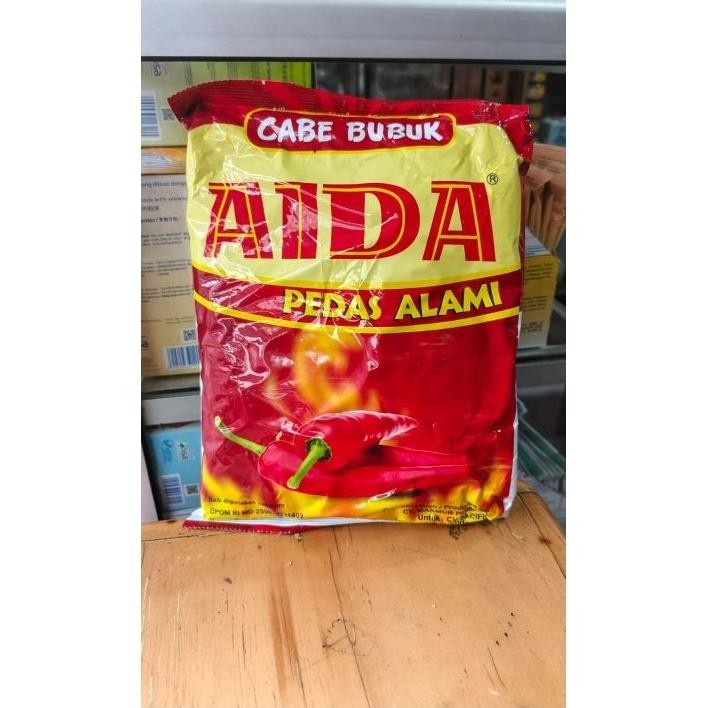 

Aida Pedas Bubuk Cabe Kemasan G Halal